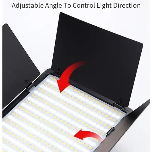LED U680 40W Portable LED Panel Photography Light view 4