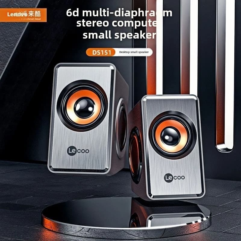 Lenovo Lecoo DS151 Audio Desktop Computer Speaker Wired USB Multimedia view 5