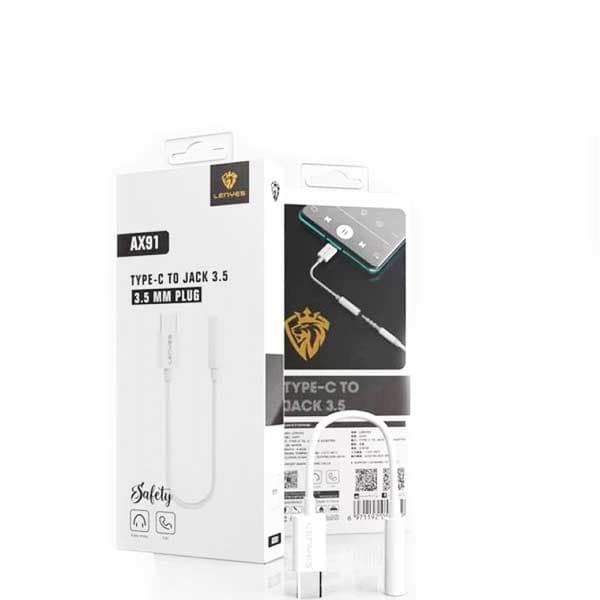 Lenyes AX91 Type C To 3.5mm Audio Adapter view 3