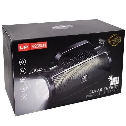 LP V23 Outdoor Portable Wireless Bluetooth Solar Speaker view 4
