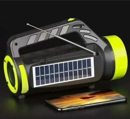 LP V36 Solar Charging Outdoor Wireless Speaker With FM BT USB TF AUX TWS MIC Flash Light view 2