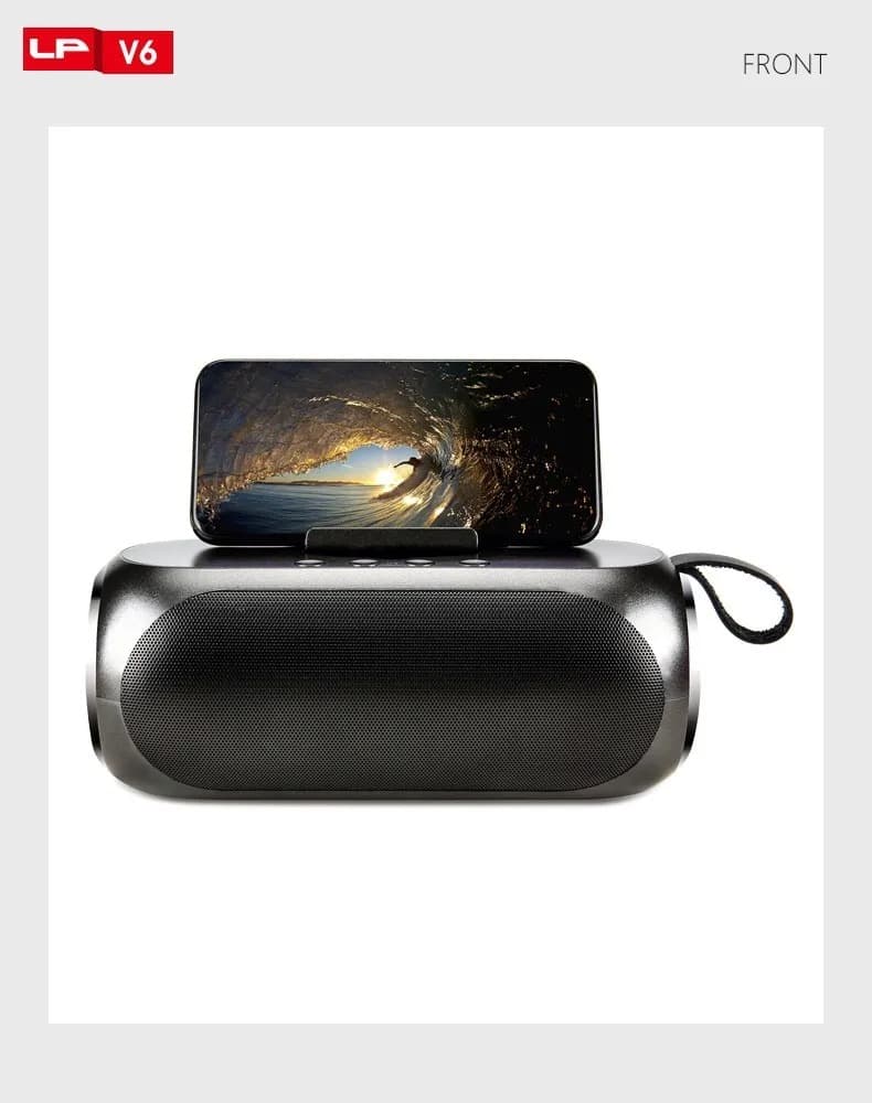LP V6 Wireless Bluetooth Speaker Portable Big Speaker With Subwoofer & Multifunction Playback view 5