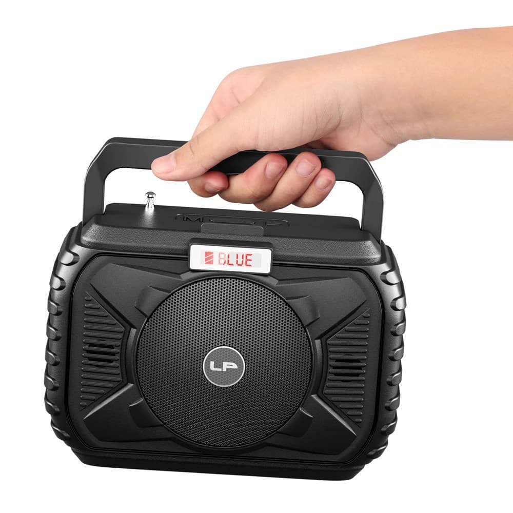LP V62 TWS Wireless Bluetooth V5.1 Portable Speaker Super Bass FM Radio TF Slot USB Drive