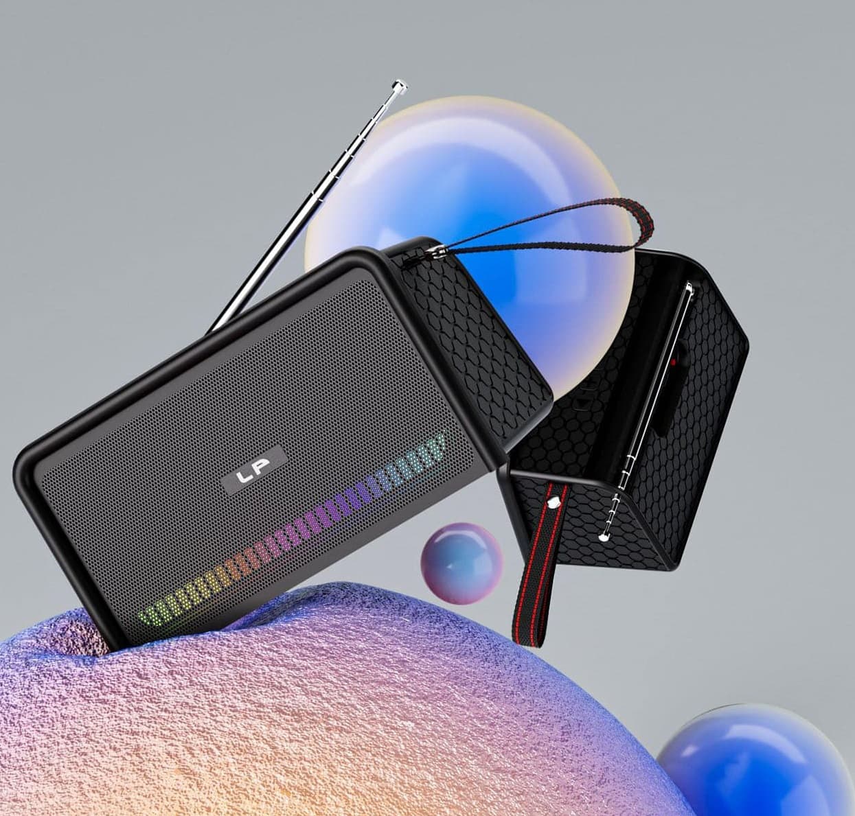 LP V86 Mini Wireless Mini Super Bass Bluetooth Speaker view 5