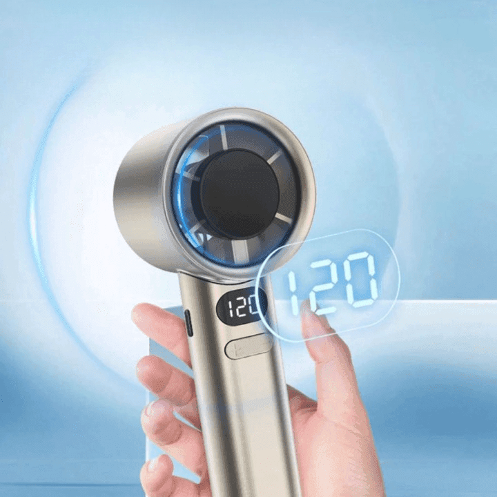 M11 Portable Mini High Speed Handy Fan Type C Rechargeable