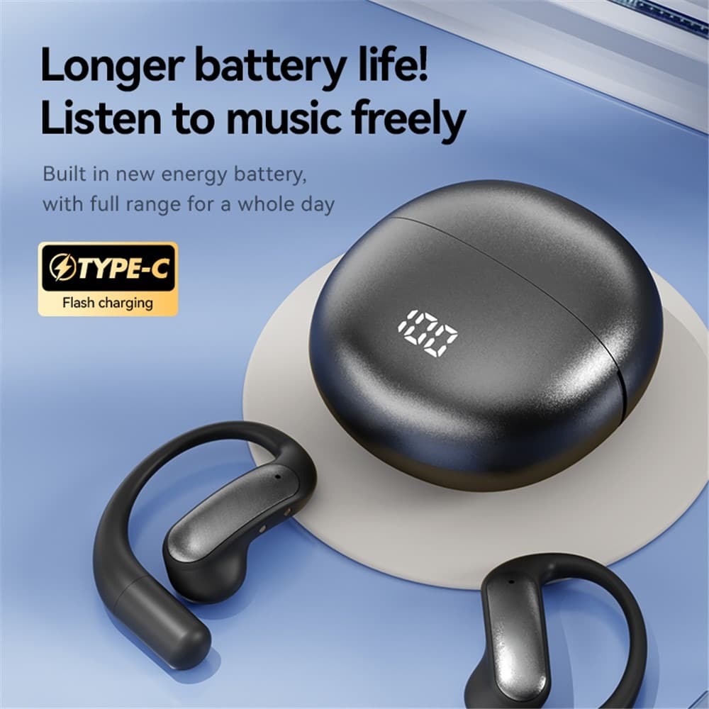 M118 Waterproof Sports Ear Hook Wireless Bluetooth Earbuds view 4
