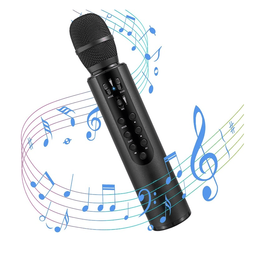 M6 KTV Bluetooth Karaoke Mic With Powerful 10W Speaker