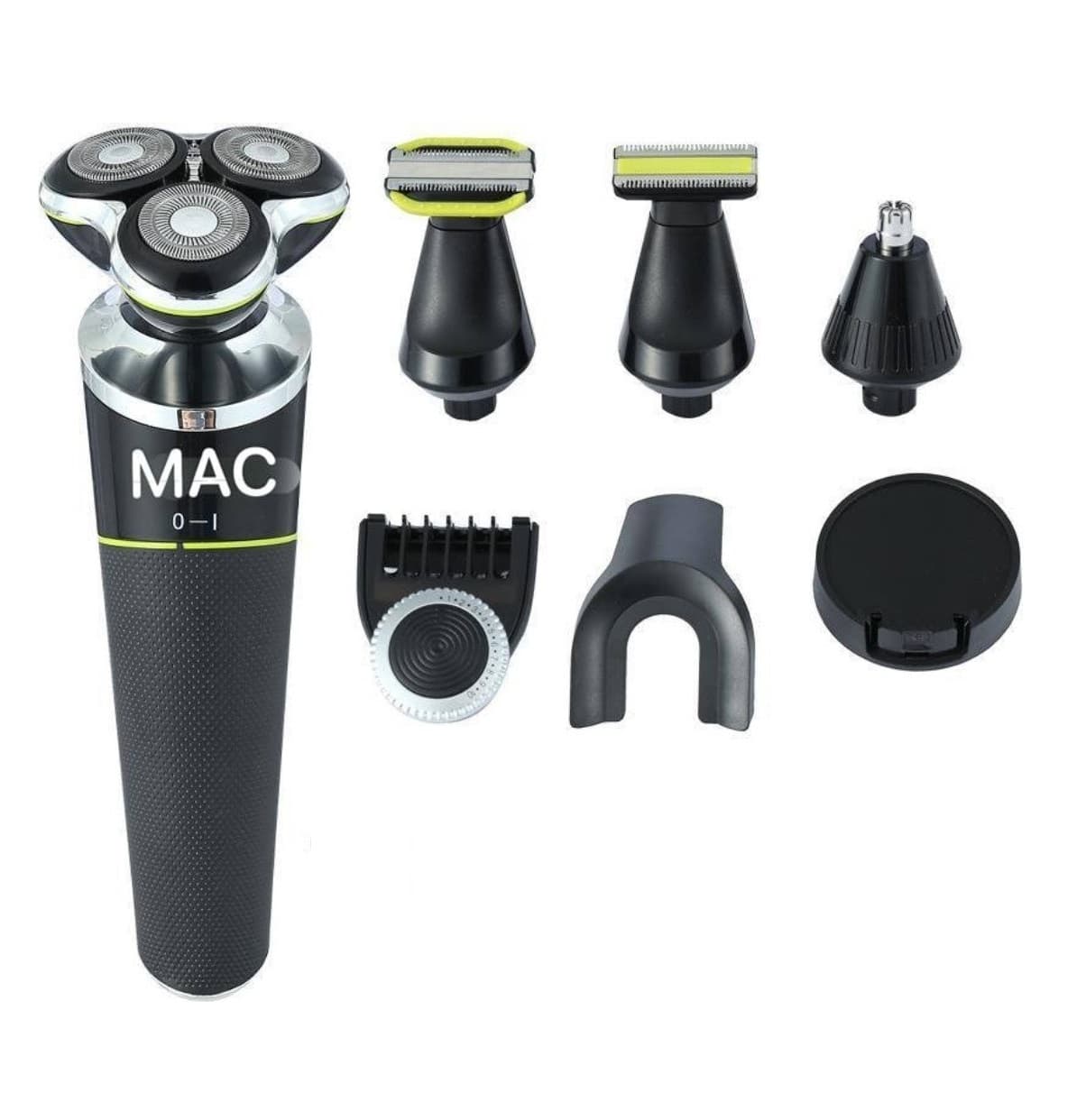 MAC MC 8819 Battery Powered Rotary Electric Razor Styler