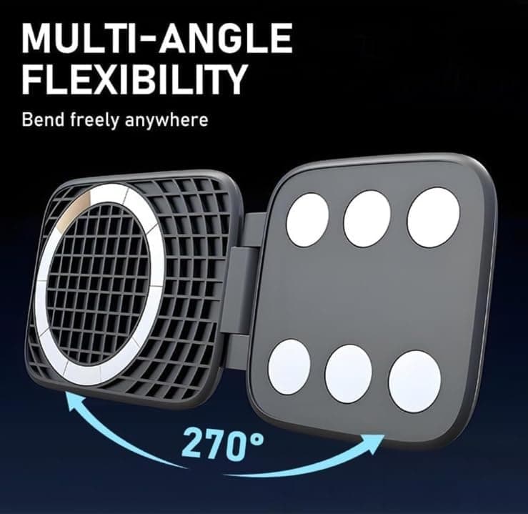 Magnetic Phone Holder For Car – Shockproof, 360° Adjustable Magnetic Car Mount view 6