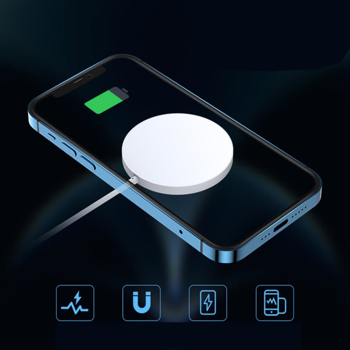 Magsafe Wireless Charger Type C view 3
