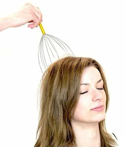 Manual Bokoma Hand Held Scalp Head Massager For Stress Relief Head Scratcher view 2