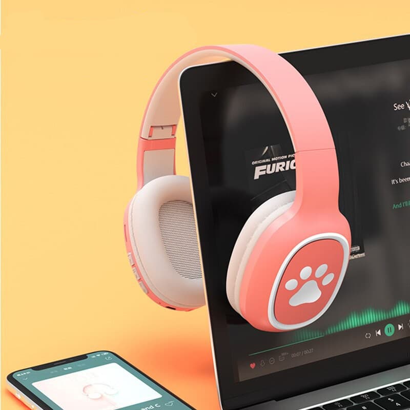 Mark Wireless Bluetooth 5.0 Foldable Headphone view 2