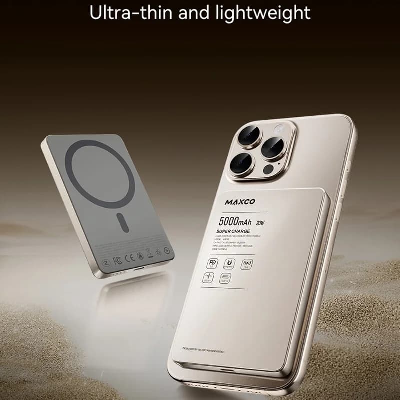MAXCO MP39 10000mAh 15W Wireless Charging Powerbank PD 20W view 4