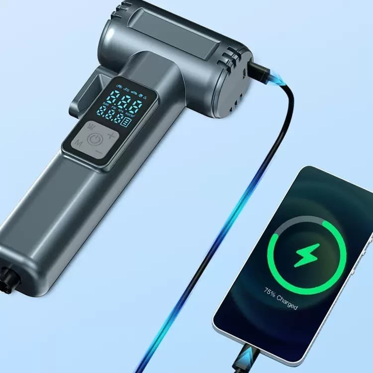 MDHL MD-9170 Rechargeable Car Pump 150PSI 12V With Powerbank view 3