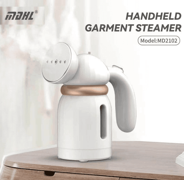 MDHL MD2102 Handheld Foldable Garment Steamer Portable Steam Iron For Travel and Home Use