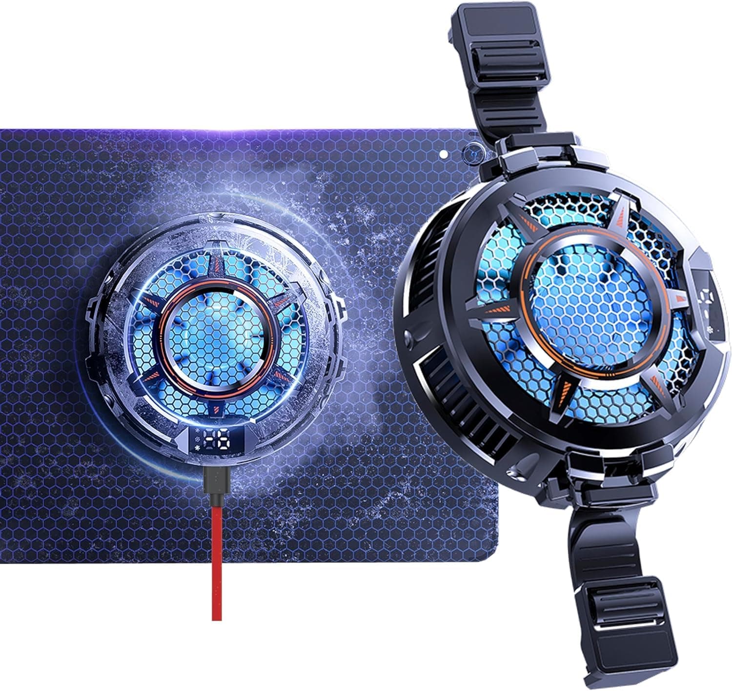 Memo CX05 30 Watt Tablet Cooler RGB Light Temperature Display