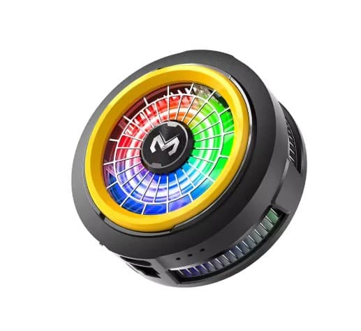 MEMO CX20 Magnetic Semiconductor Phone Cooler with RGB Lighting and Adjustable 3-Speed Cooling Modes