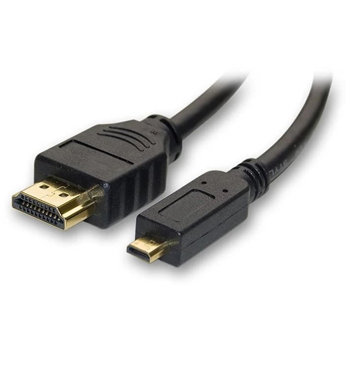 Micro HDMI To HDMI Cable Adapter Cable 5 Meter