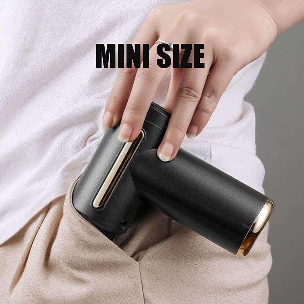 Mini Electric Massage Gun USB Rechargeable With 4 Massage Heads view 3