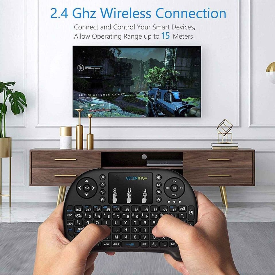 Mini Wireless Keyboard With Touchpad Handheld Remote Control view 4