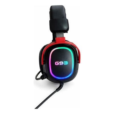 Misde G93 USB Over Ear Gaming Headset With Noise Isolating Microphone And LED Lighting view 3