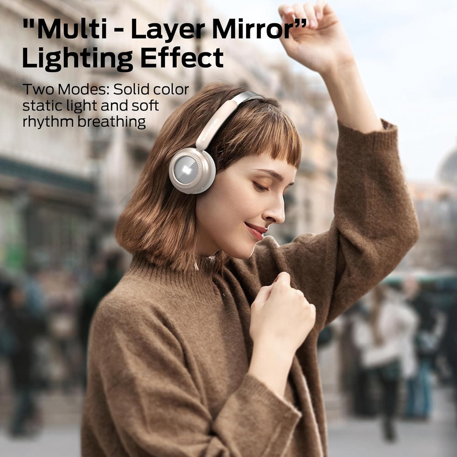Monster N-Tune MINI Bluetooth Headphones – 50H Playtime On-Ear Wireless Headset view 6