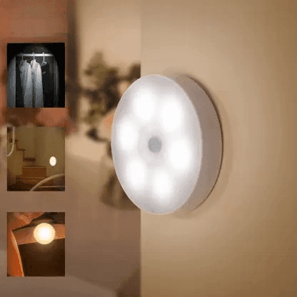 Motion Sensor Rechargeable LED Night Lamp Light For Home With USB Charging  Motion Sensor Light