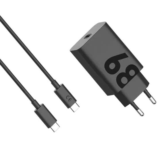 Motorola TurboPower 68 Watt GaN USB-C Wall Charger + USB-C Cable