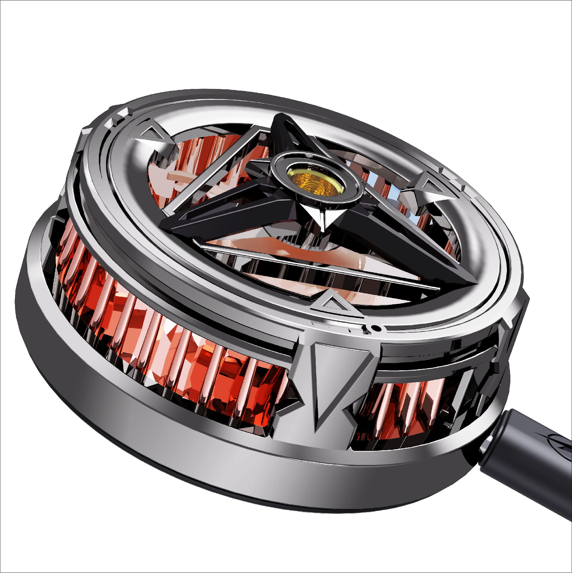 Moxom MX CP01 Magnetic Type-C Mobile Cooler ABS + Aluminum Alloy