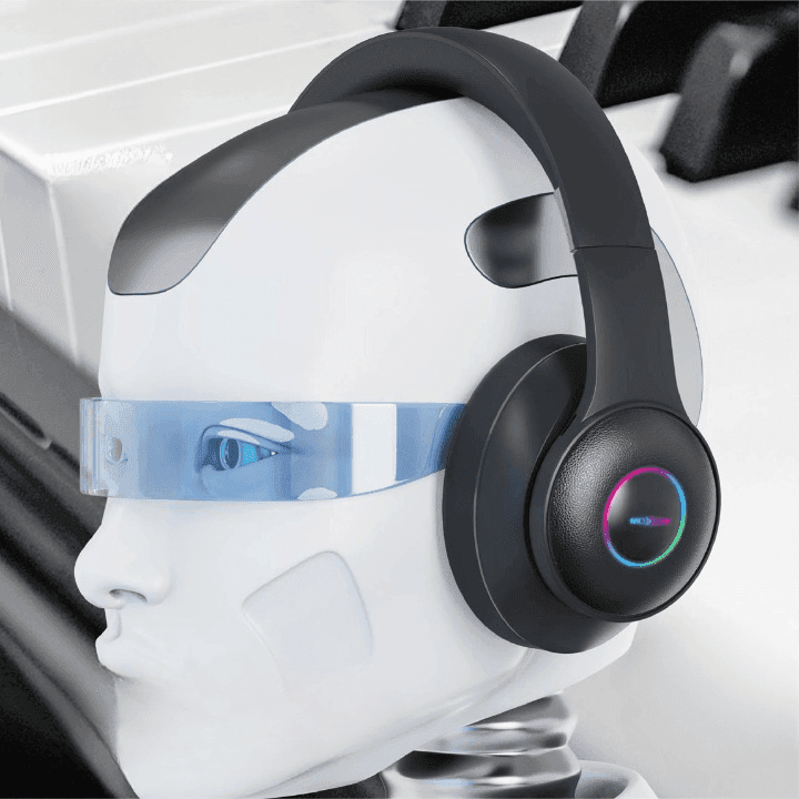Moxom MX WL57 Commander Wireless Bluetooth Headphone Music And Gaming view 3