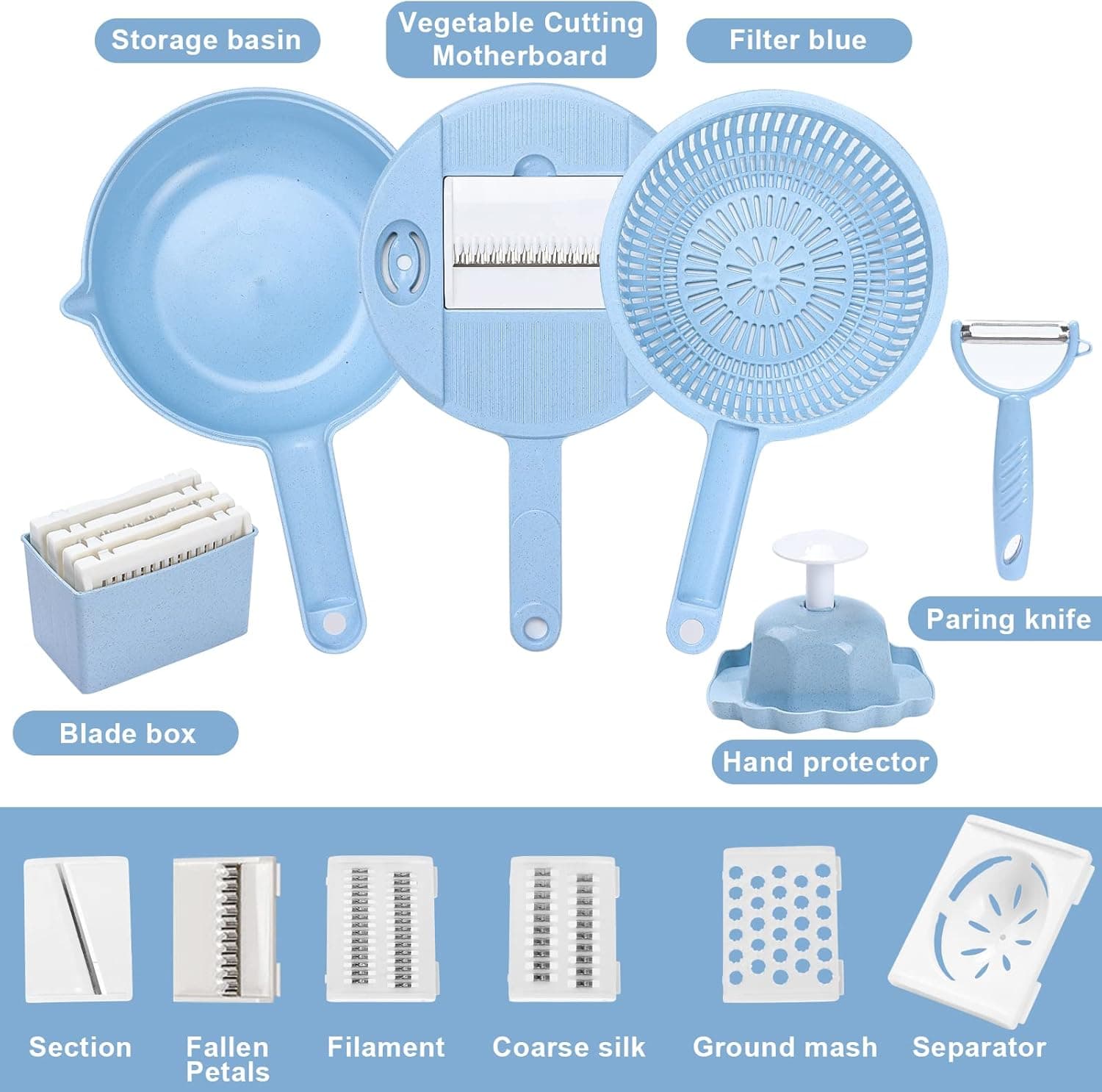 Multifunctional Vegetable Chopper Food Cutter & Slicer view 3