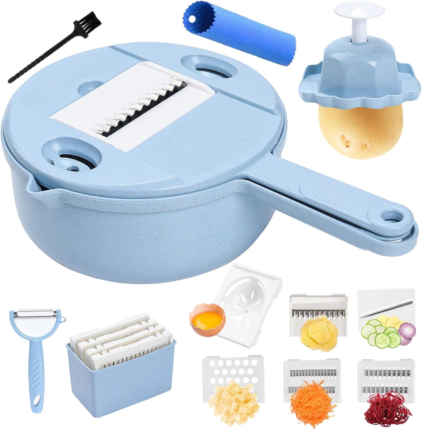 Multifunctional Vegetable Chopper Food Cutter & Slicer view 4