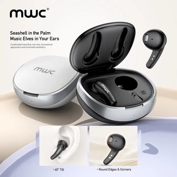 MWC STAR MT1 Bluetooth 5.4 TWS Earbuds view 3