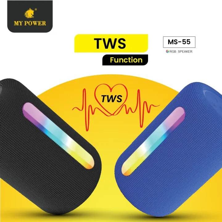 My Power MS55 5W High Bass Bluetooth Speaker BT 5.4 view 3
