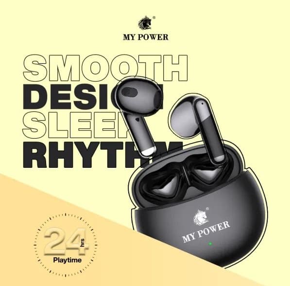 My Power MT128 Wireless Bluetooth ENC Earbuds view 2