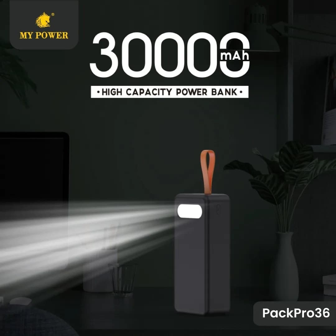 My Power PackPro 36 30000mAh Fast Charging Powerbank view 3