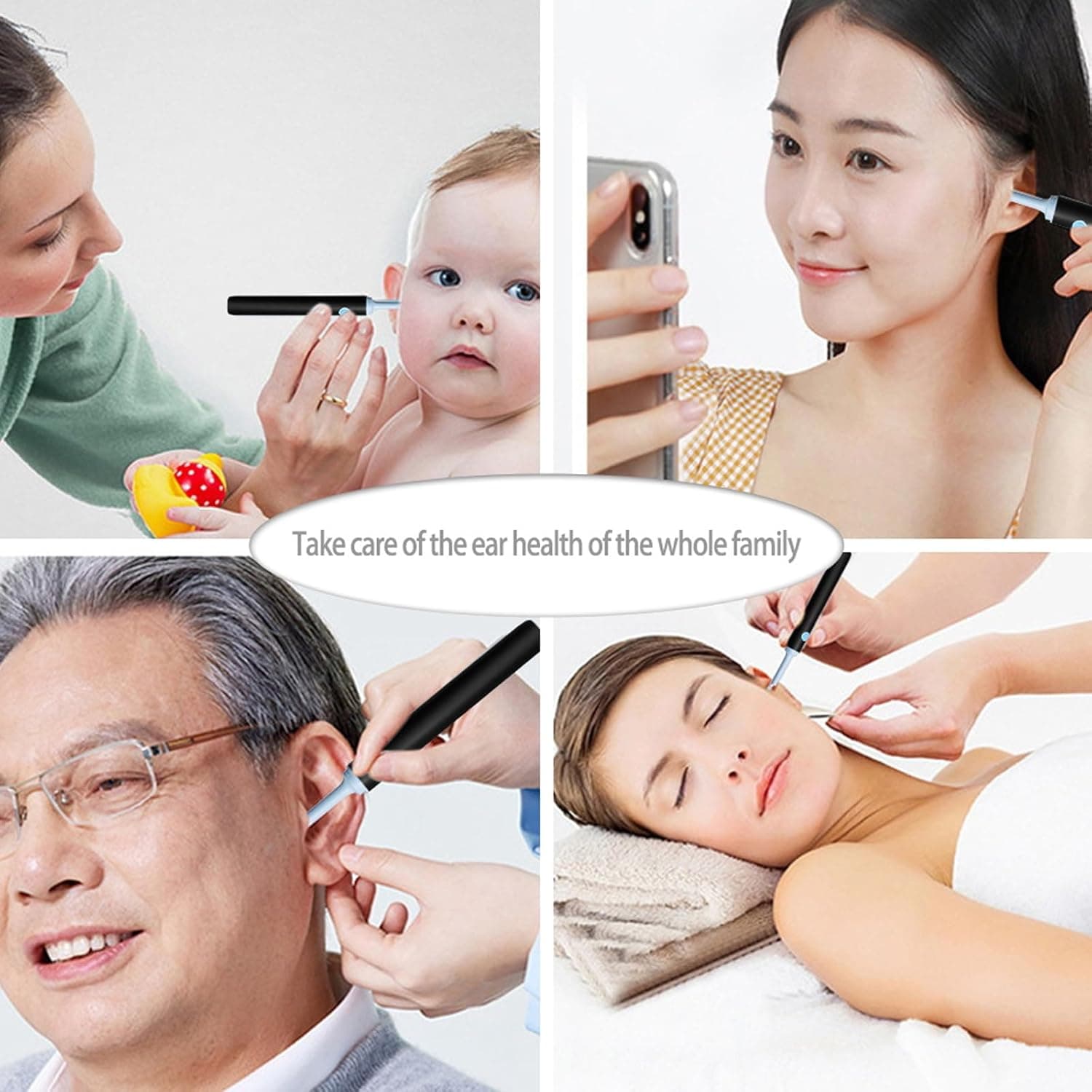 NE3 Rechargeable Ear Wax Removal Tool With Camera view 6