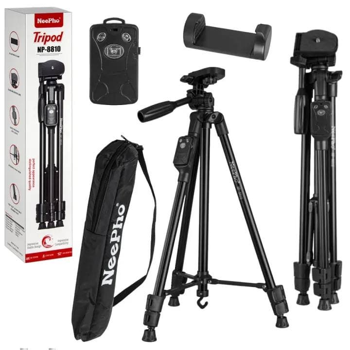 Neepho NP 8810 Camera Tripod High Grade Aluminum Frame With Remote