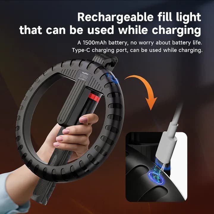 Neepho NP L15 Professional Ring Light Kit With Tripod Stand Selfie Stick view 4
