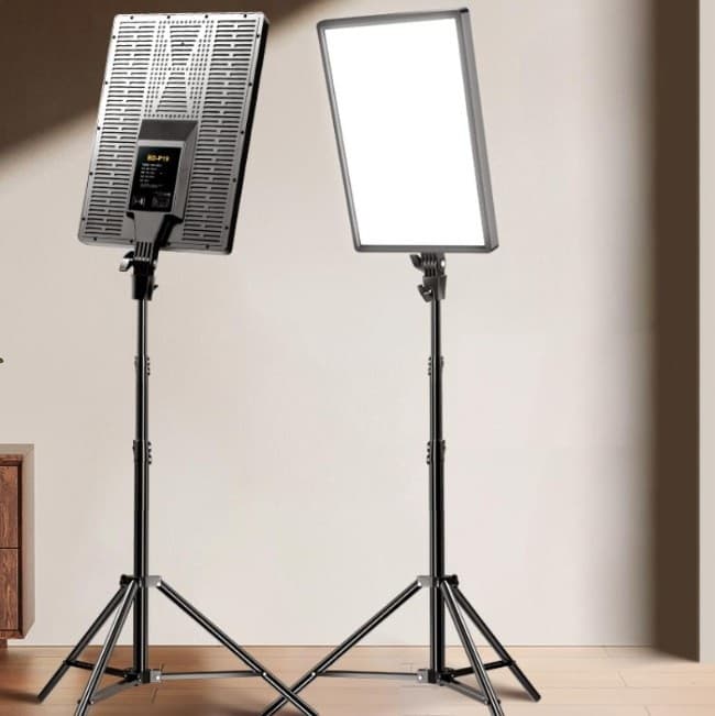 NeePho NP22 LED Video Light Panel with White & Warm Light Bi-Color Photography & Video Lighting