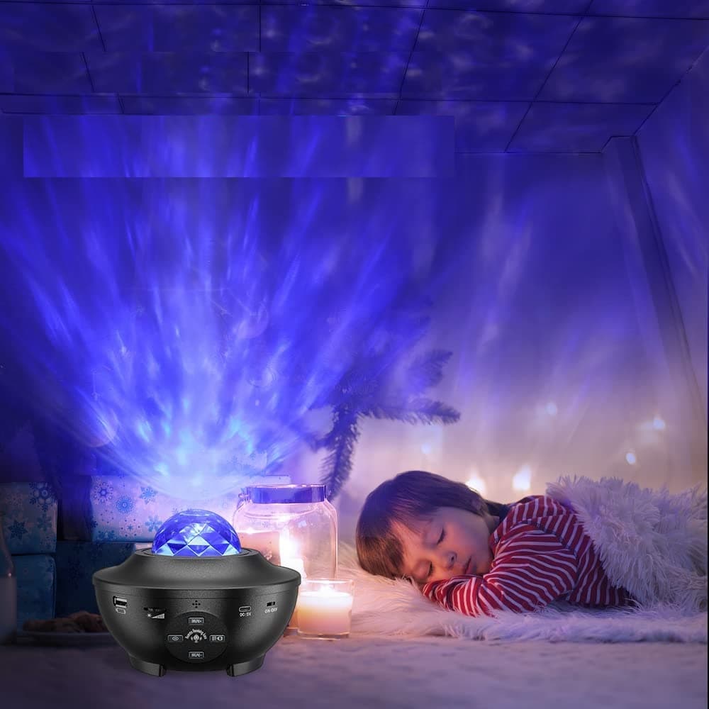 Night Light Projector 3 in 1 Galaxy Projector Star Projector w/LED Nebula Cloud view 2