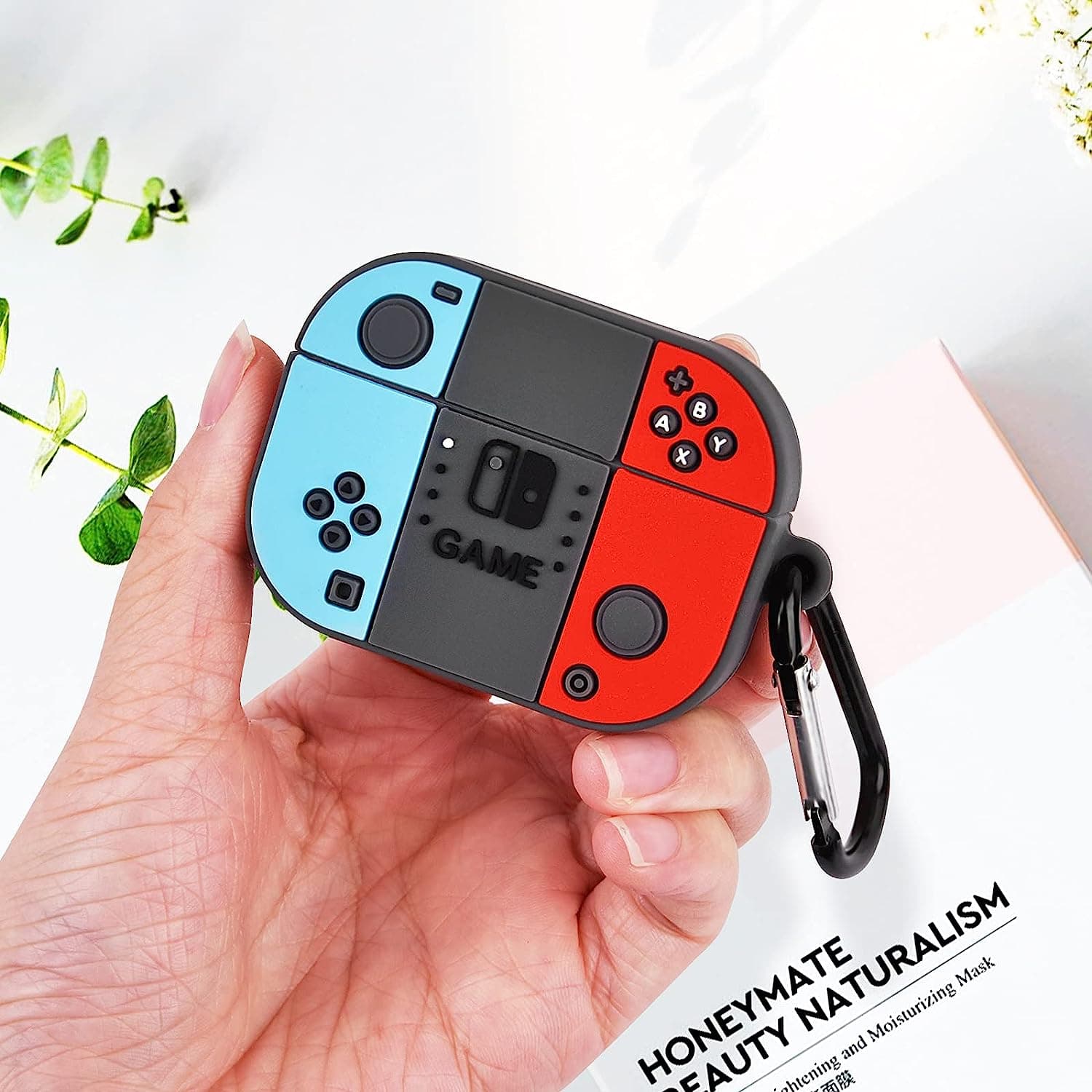 Nintendo Design Wireless Bluetooth Earbuds view 3