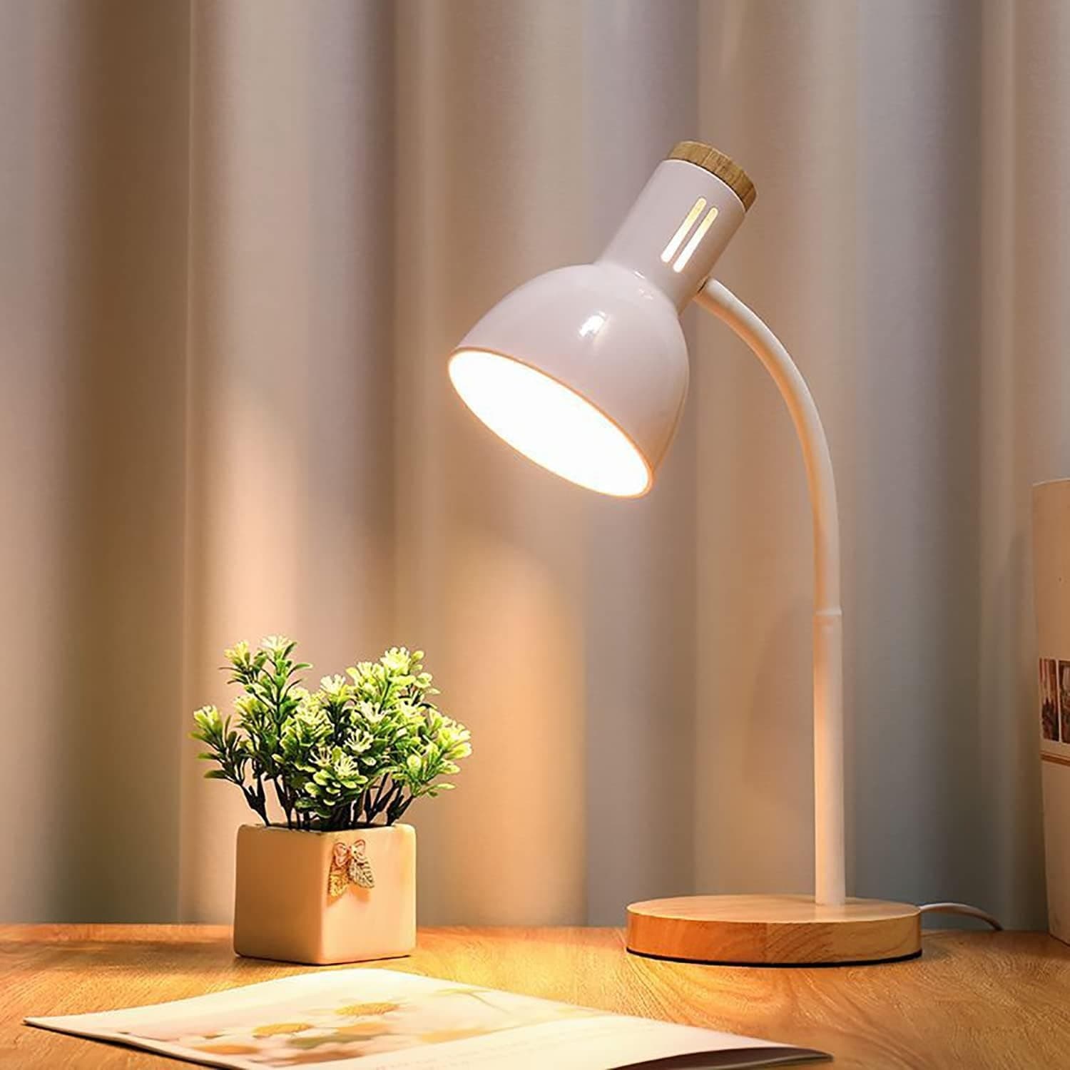 Nordic Style Bedside Creative Decorative Lighting Metal Table Lamp