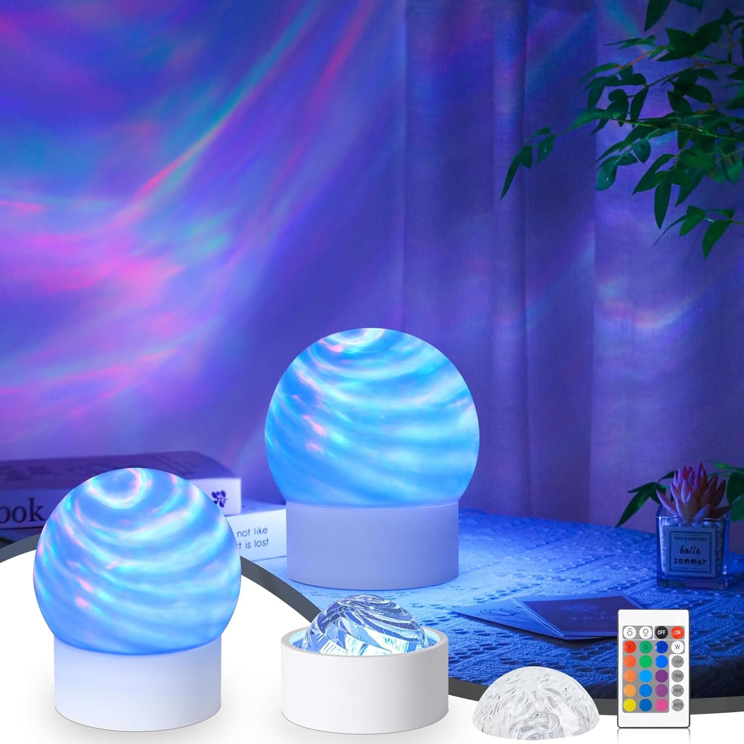 Northern Lights Night Light 16-Color Aurora Borealis Projector