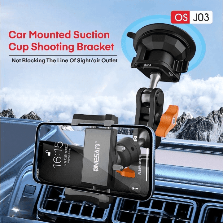 ONESAM J03 Suction Car Mobile Phone Holder view 5