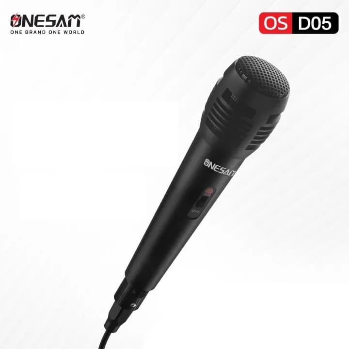 Onesam OS-D05 Wired Microphone with 6.35mm Jack Cable (3m)