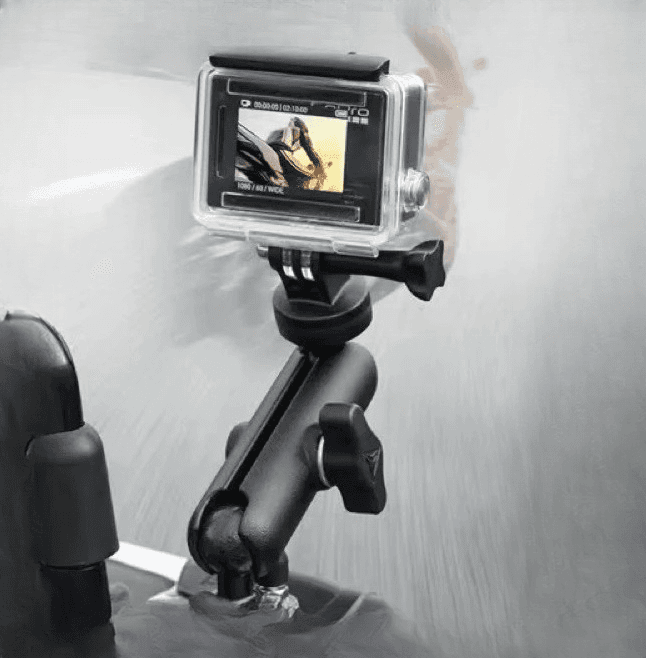 ONESAM OS M11 Action Camera Mount 360 Degree Rotation Motorcycle Handlebar Mount
