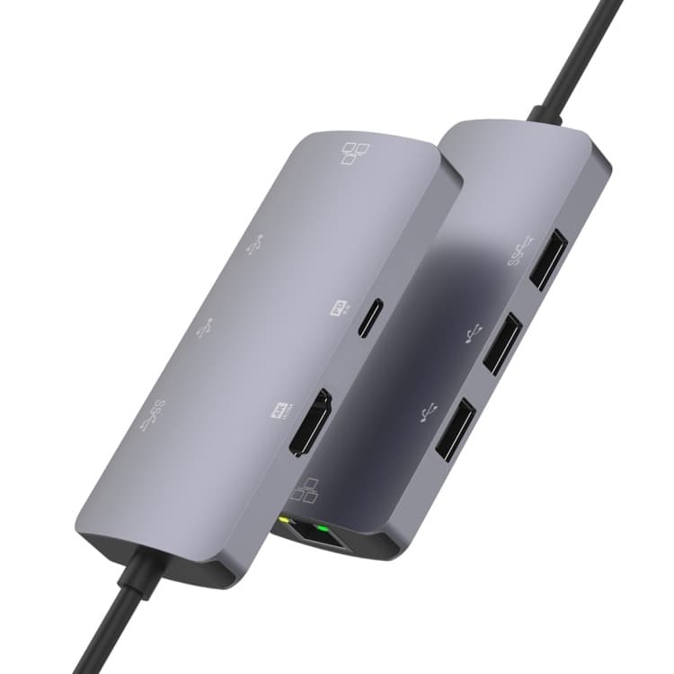 Onten OTN UC910 USB-C Type-C Portable Multifunctional HUB Docking Station view 2