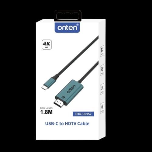 ONTEN UC952 USB-C To HDMI Cable (4K@30Hz) view 3