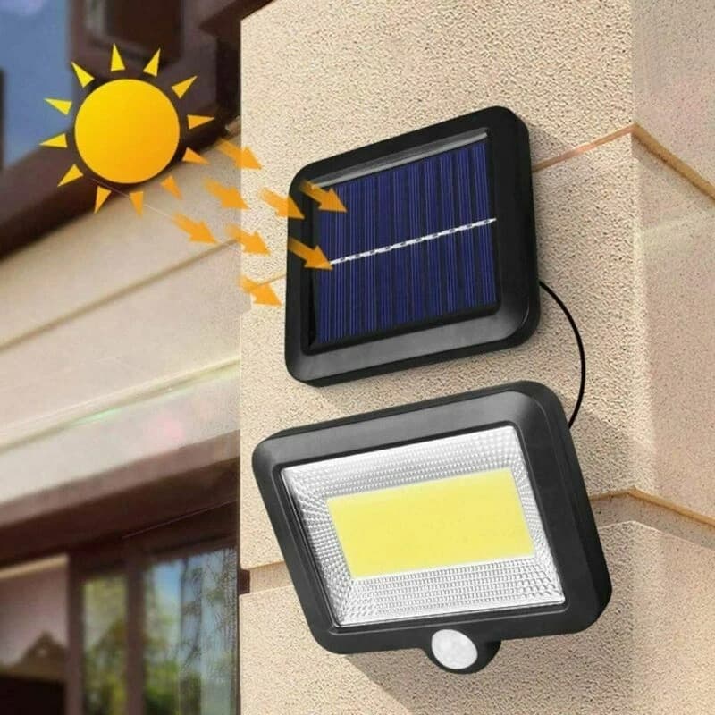 Outdoor COB LED Wired Solar Light With Motion Sensor